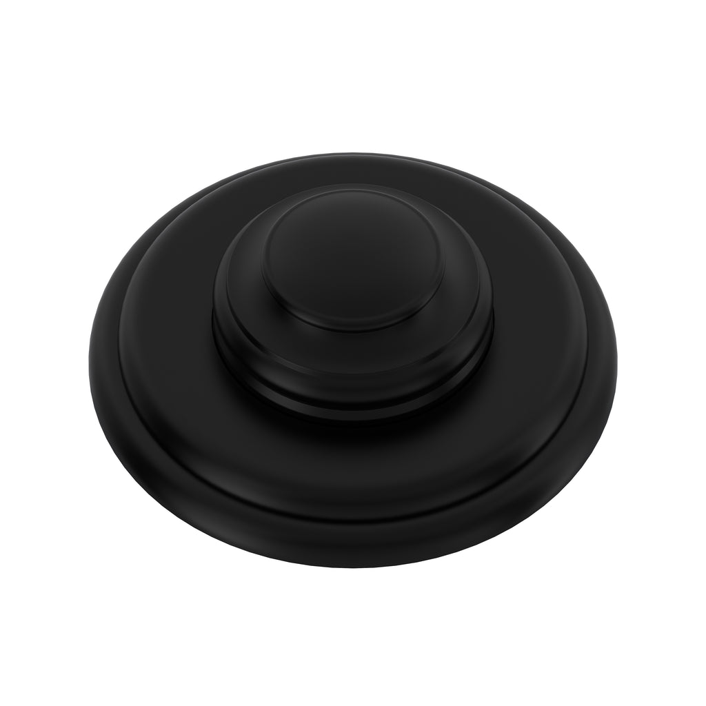 Rohl Botón Neumático para Triturador - Clásico - Negro Mate
