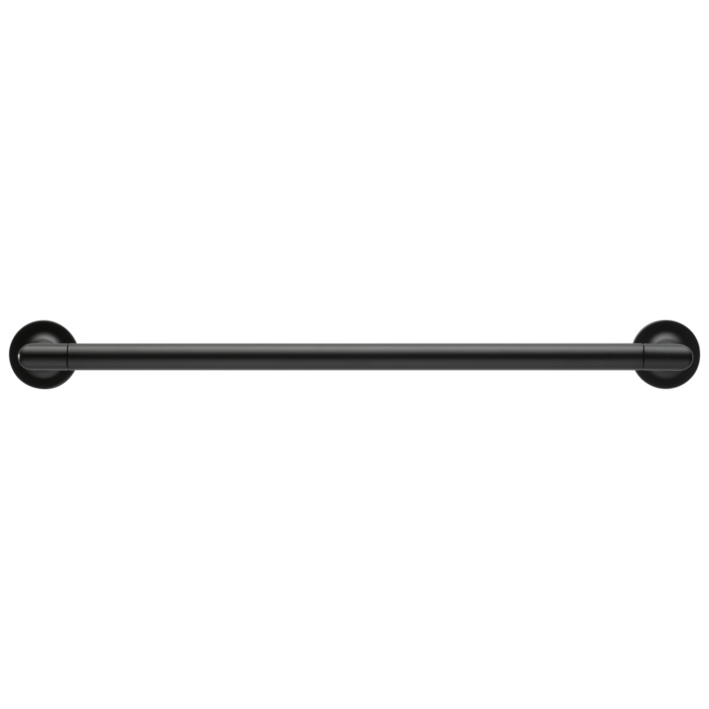 Brizo Odin Barra Toallera 18" — Negro Mate
