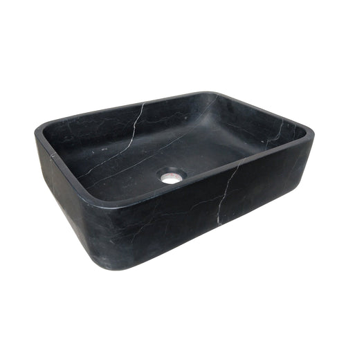 Barclay Maxton 18" — Lavabo de Sobreponer Rectangular de Mármol — imagen 1