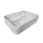 Barclay Maxton 18" — Lavabo de Sobreponer Rectangular de Mármol — imagen 4