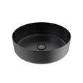Barclay Kana 15" Steel — Lavabo de Sobreponer Redondo de Acero Inoxidable — imagen 1