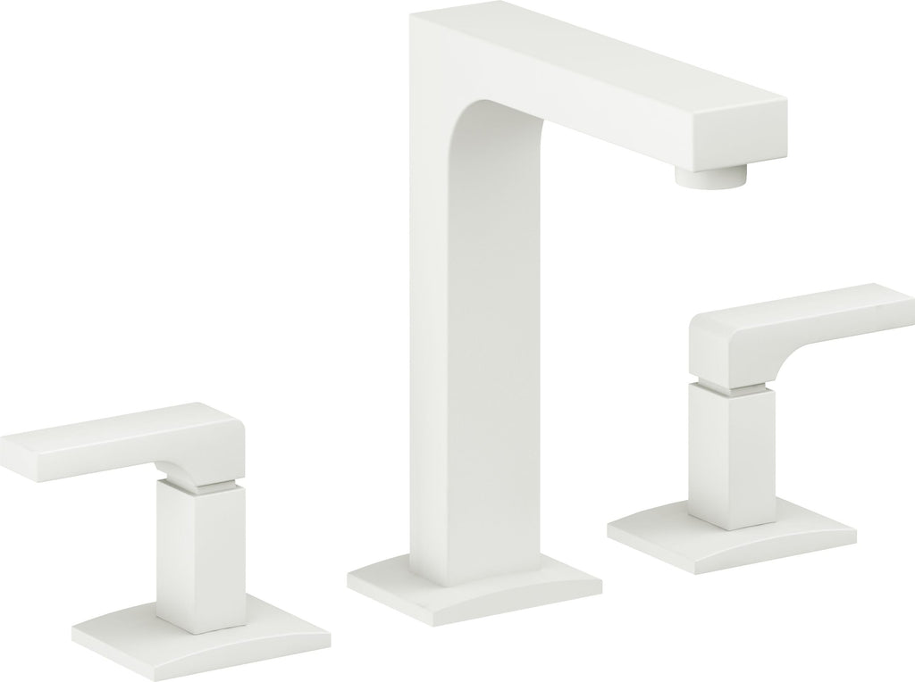 California Faucets Solimar 8" Llave de Lavabo de 3 Orificios para Cubierta, con Dos Manerales