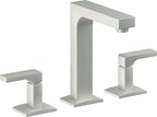 California Faucets Solimar 8" Llave de Lavabo de 3 Orificios para Cubierta, con Dos Manerales