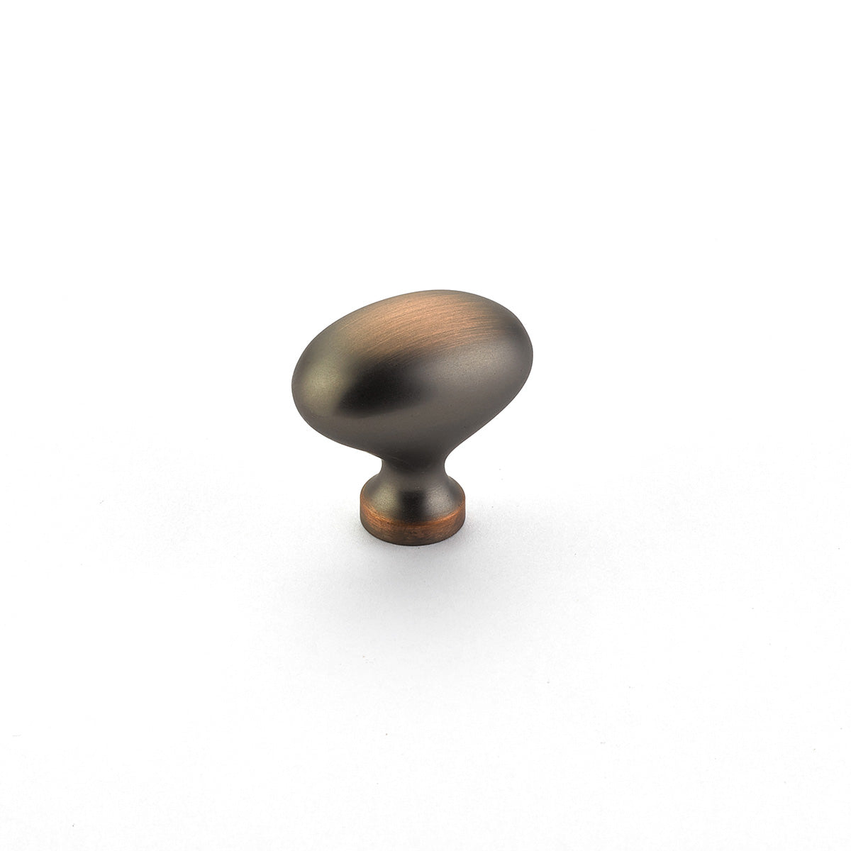 Schaub Perilla Country Aurora Tradicional Ovalada, 1-3/8" diám. — Bronce