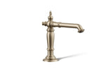 Kohler Artifacts — Caño para Lavabo Widespread, Diseño Columna (manerales por separado) — Bronce Cepillado Vibrant