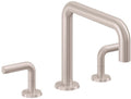 California Faucets Tamalpais Juego Completo para Tina Romana - Surtidor Cuádruple - Níquel Satinado