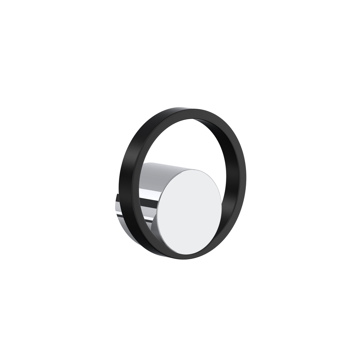 Rohl Eclissi Manija para Mezcladora de Cocina - Cromo Pulido / Negro Mate
