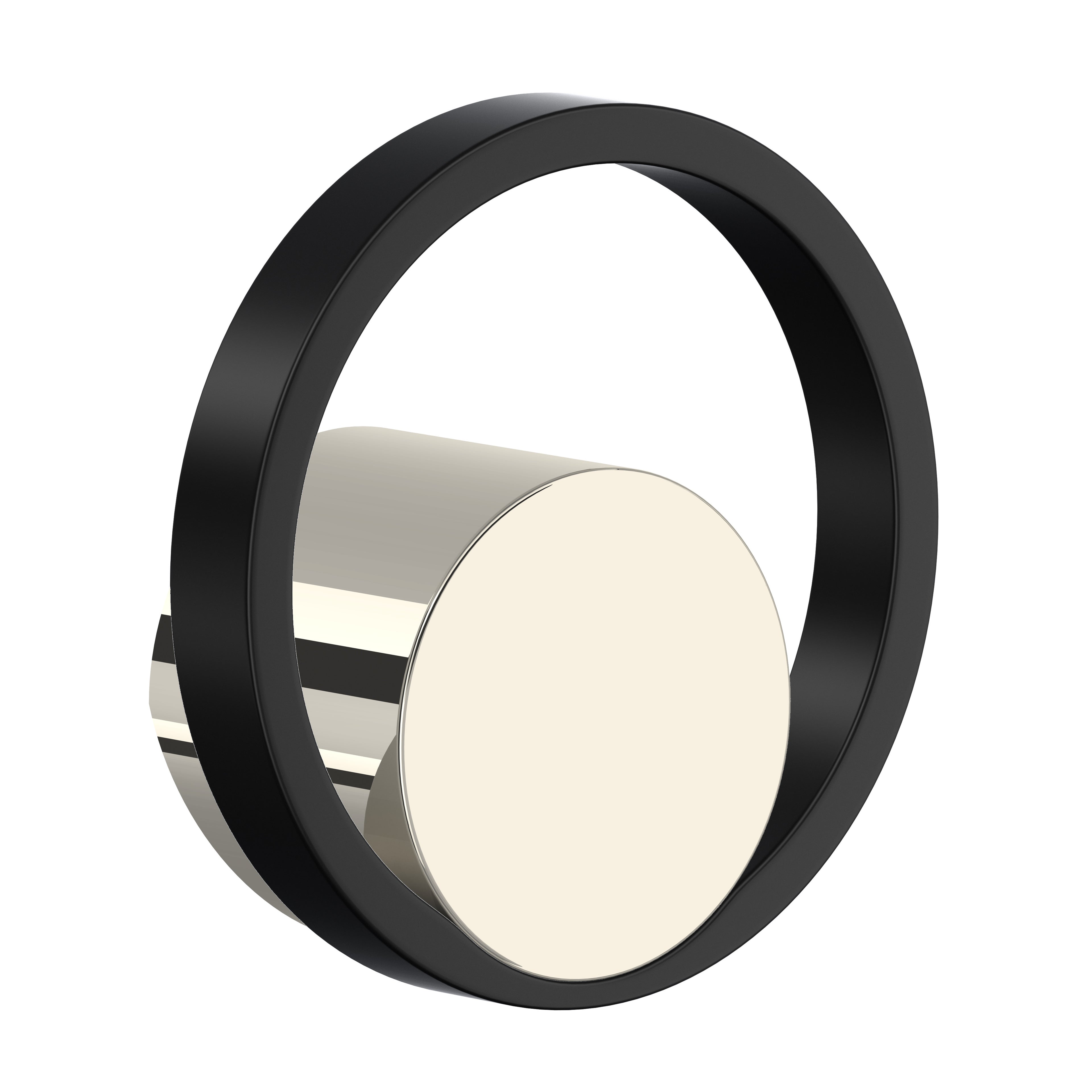 Rohl Eclissi Manija para Mezcladora de Cocina - Níquel Pulido / Negro