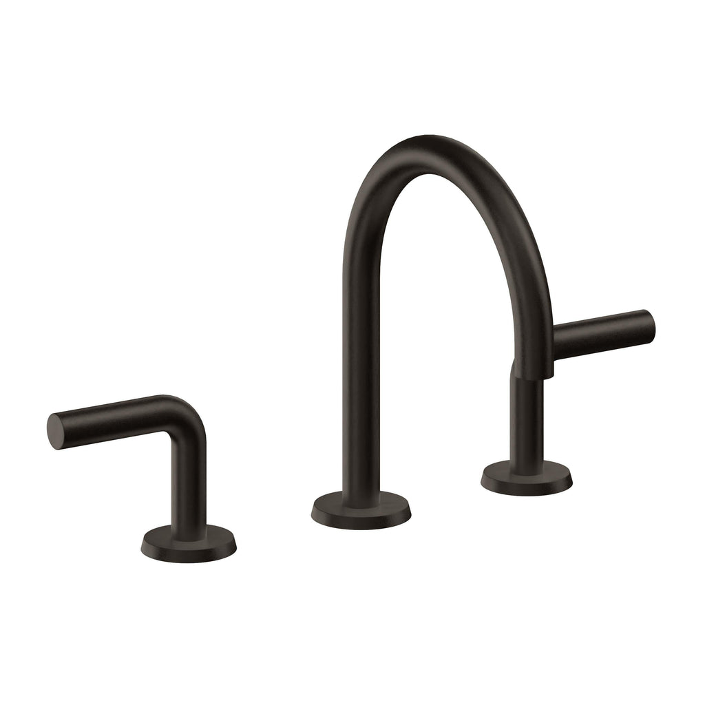 California Faucets Tamalpais Llave de Lavabo de 3 Orificios para Cubierta, con Dos Manerales - Bronce Bella Terra