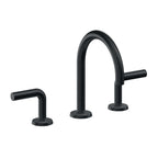 California Faucets Tamalpais Llave de Lavabo de 3 Orificios para Cubierta, con Dos Manerales - Carbón