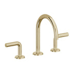 California Faucets Tamalpais Llave de Lavabo de 3 Orificios para Cubierta, con Dos Manerales - Latón Pulido