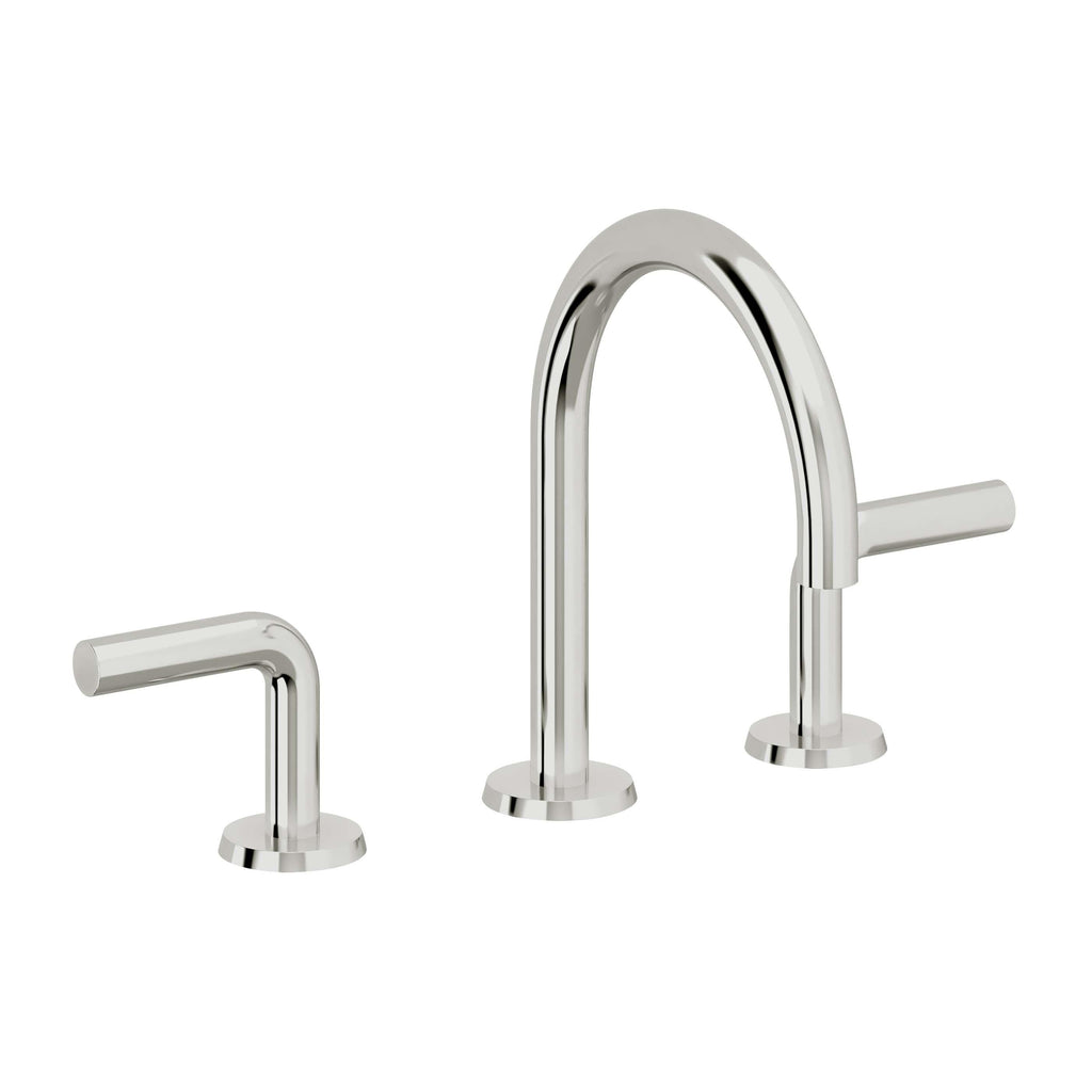 California Faucets Tamalpais Llave de Lavabo de 3 Orificios para Cubierta, con Dos Manerales - Cromo Pulido