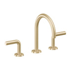 California Faucets Tamalpais Llave de Lavabo de 3 Orificios para Cubierta, con Dos Manerales - Latón Satinado