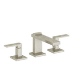 California Faucets Morro Bay 8" Llave de Lavabo de 3 Orificios para Cubierta, con Dos Manerales - Níquel Bruñido