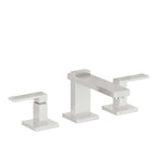 California Faucets Morro Bay 8" Llave de Lavabo de 3 Orificios para Cubierta, con Dos Manerales - Cromo Pulido