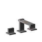 California Faucets Morro Bay 8" Llave de Lavabo de 3 Orificios para Cubierta, con Dos Manerales - Negro Mate