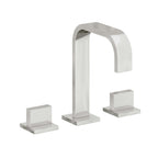 California Faucets Terra Mar 8" Llave de Lavabo de 3 Orificios para Cubierta, con Dos Manerales - Cromo Pulido