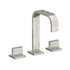 California Faucets Terra Mar 8" Llave de Lavabo de 3 Orificios para Cubierta, con Dos Manerales - Níquel Pulido