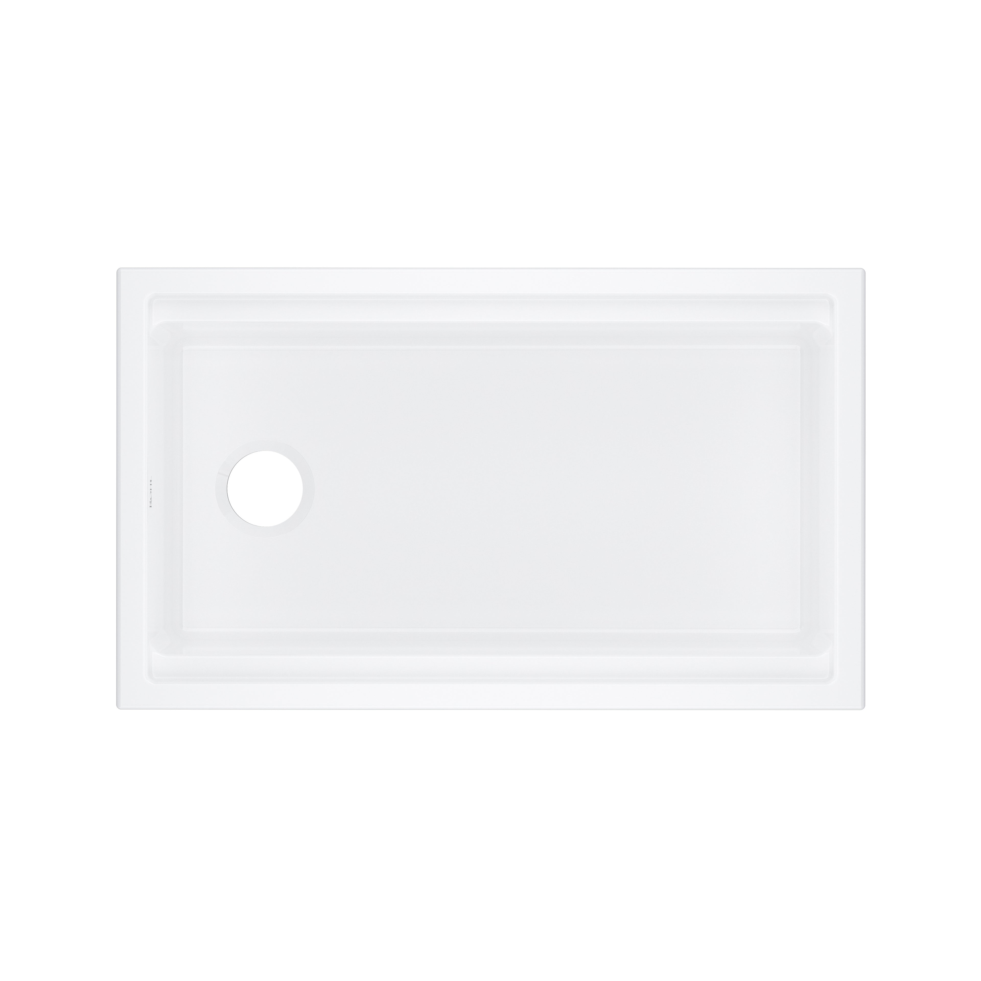 Rohl Allia Tarja Workstation Bajocubierta de Fireclay 33" - Blanco