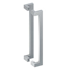 Deltana Jaladera Contemporánea Offset de Acero Inoxidable Doble Cara 24" — Acero Inoxidable Satinado