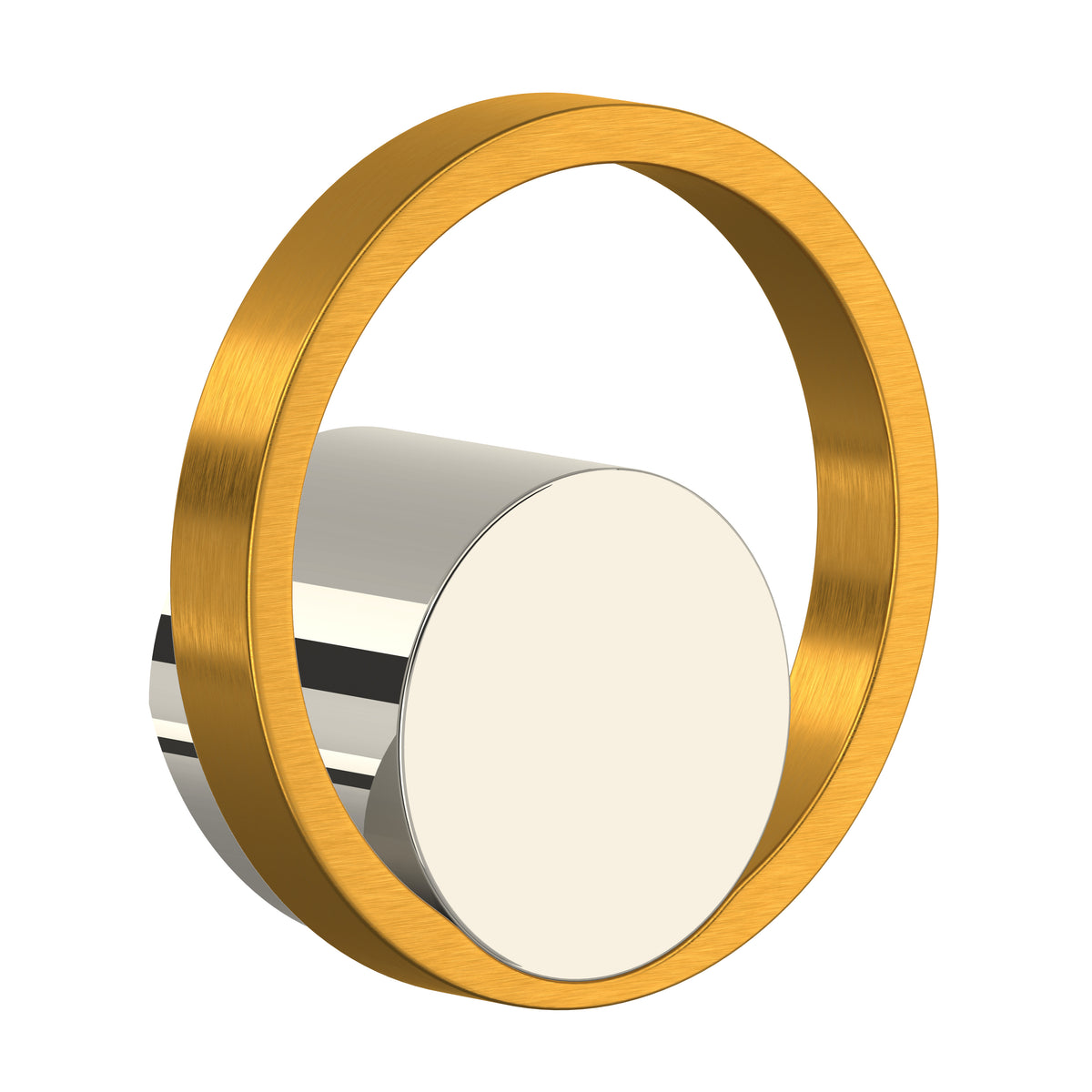 Rohl Eclissi Manija para Mezcladora de Cocina - Níquel Pulido / Oro Satinado