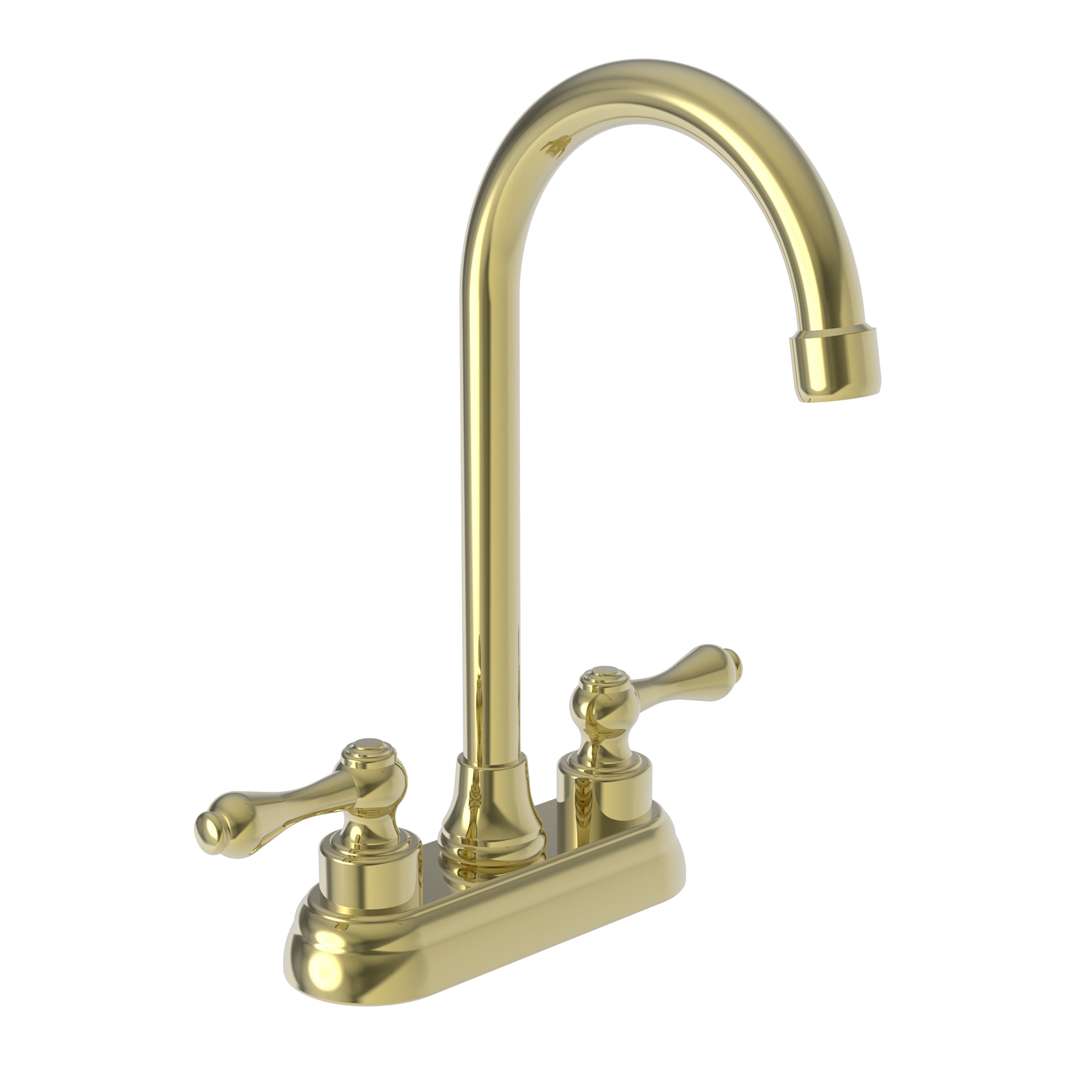 Newport Brass Nadya 808 — vista de producto — Latón sin Laca (Living)