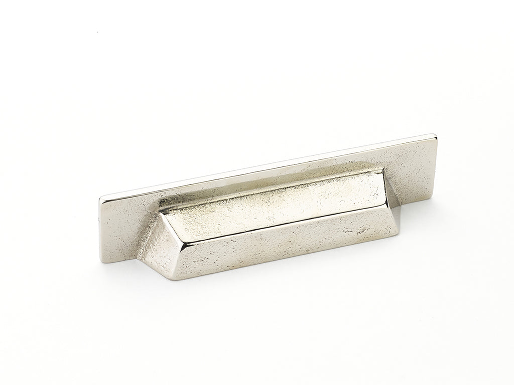 Schaub Jaladera Vinci Cup Rectangle, 96" — Bronce Blanco Pulido