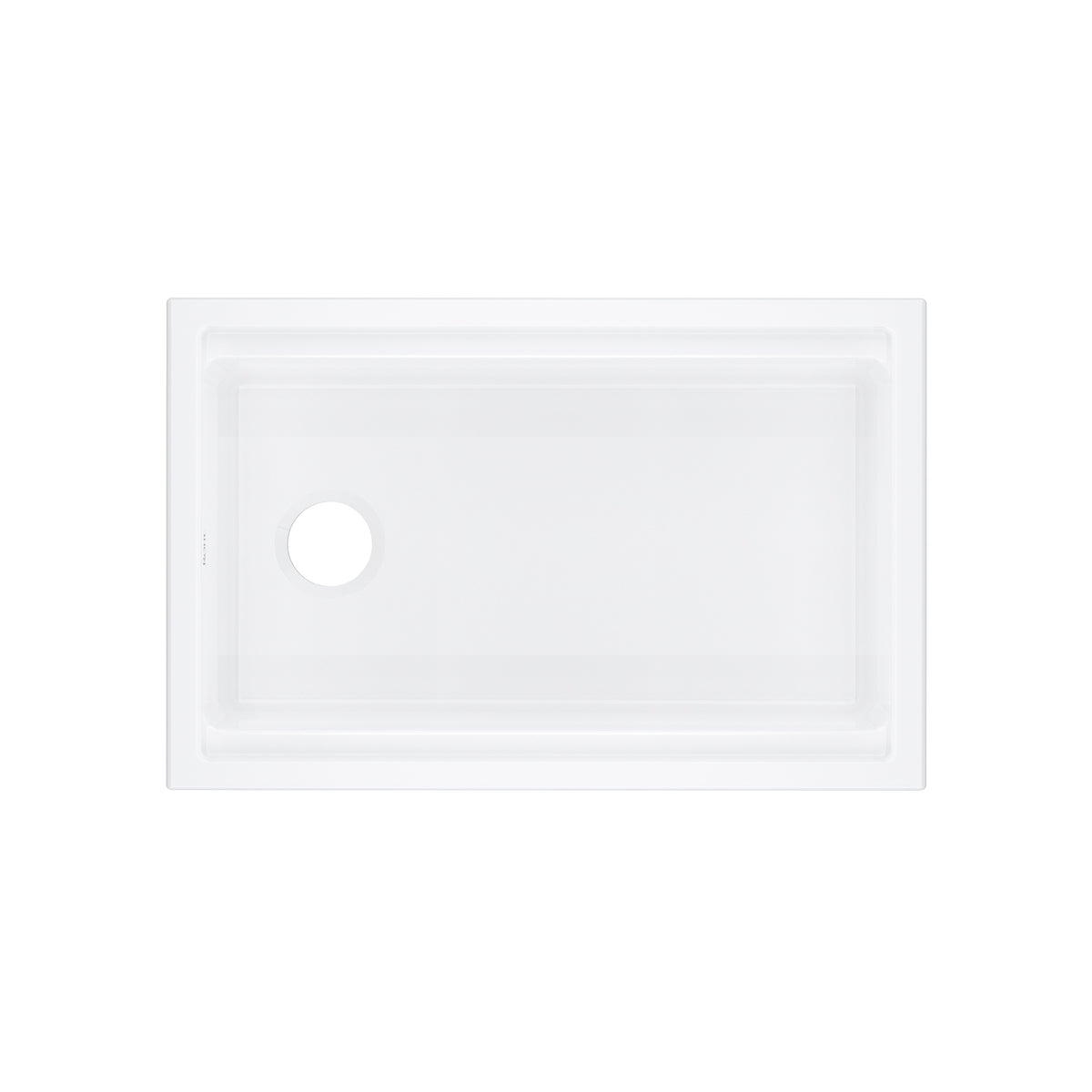 Rohl Allia Tarja Workstation Bajocubierta de Fireclay 30" - Blanco