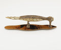 Schaub Jaladera Nature Woodpecker Mother Pearl Inlay Tiger Penshell Please Note We, 3-5/8" cc — Estándar