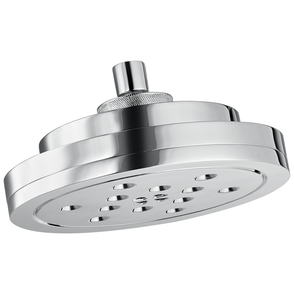 Brizo Litze Regadera Fija Redonda H2Okinetic® 8" Multifunción — Cromo