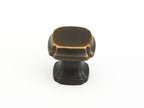 Schaub Perilla Squre, 1-3/8" diám. — Bronce Antiguo