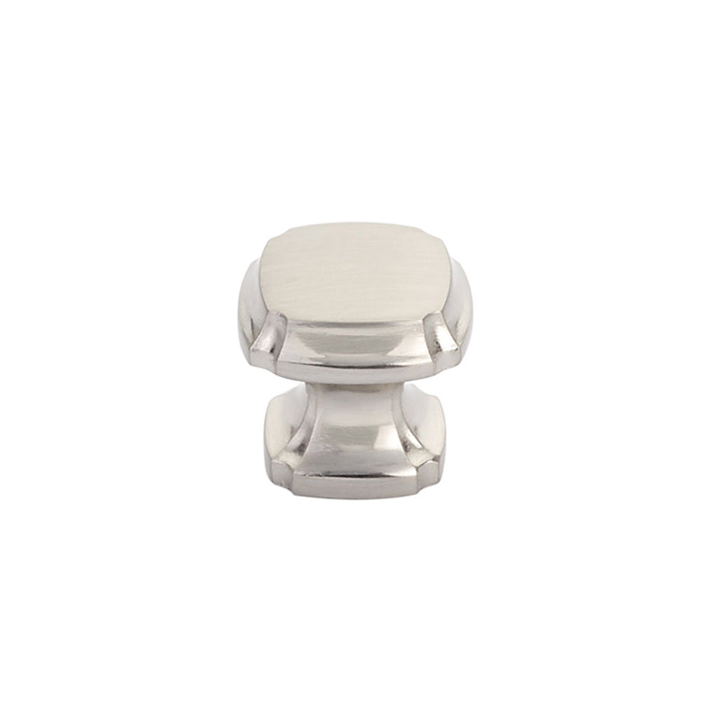 Schaub Perilla Squre, 1-3/8" diám. — Níquel Cepillado