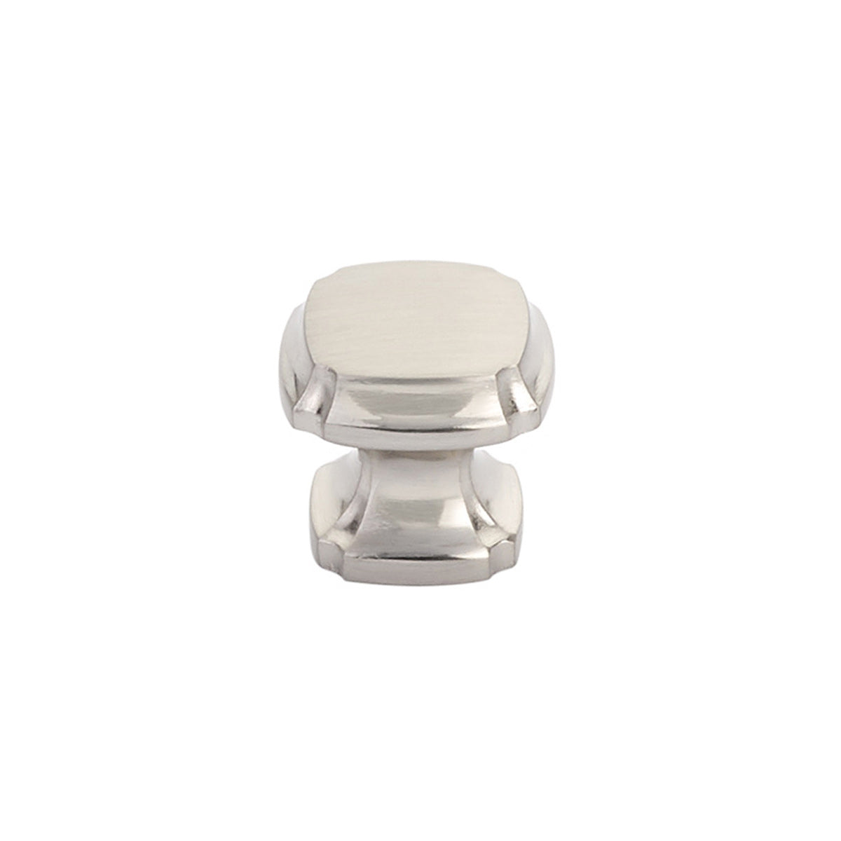Schaub Perilla Squre, 1-3/8" diám. — Níquel Cepillado
