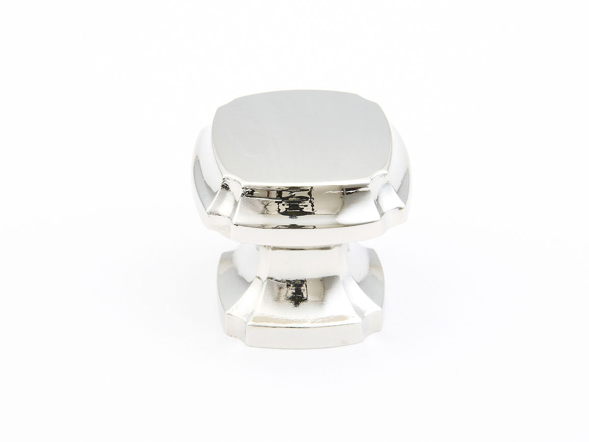 Schaub Perilla Squre, 1-3/8" diám. — Níquel Pulido