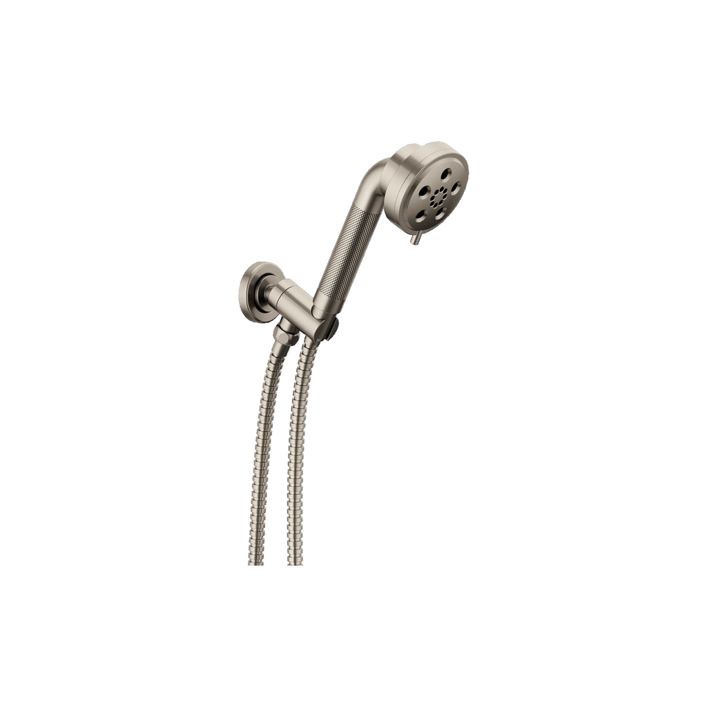 Brizo Litze Regadera de Mano de Pared H2Okinetic® — Níquel Luxe