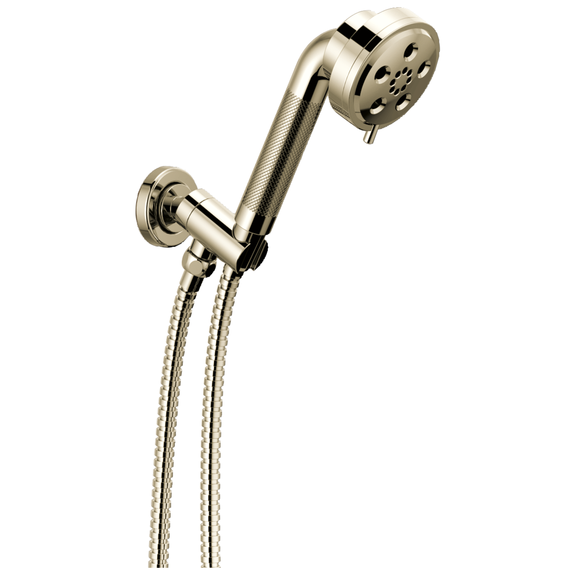 Brizo Litze Regadera de Mano de Pared H2Okinetic® — Níquel Pulido