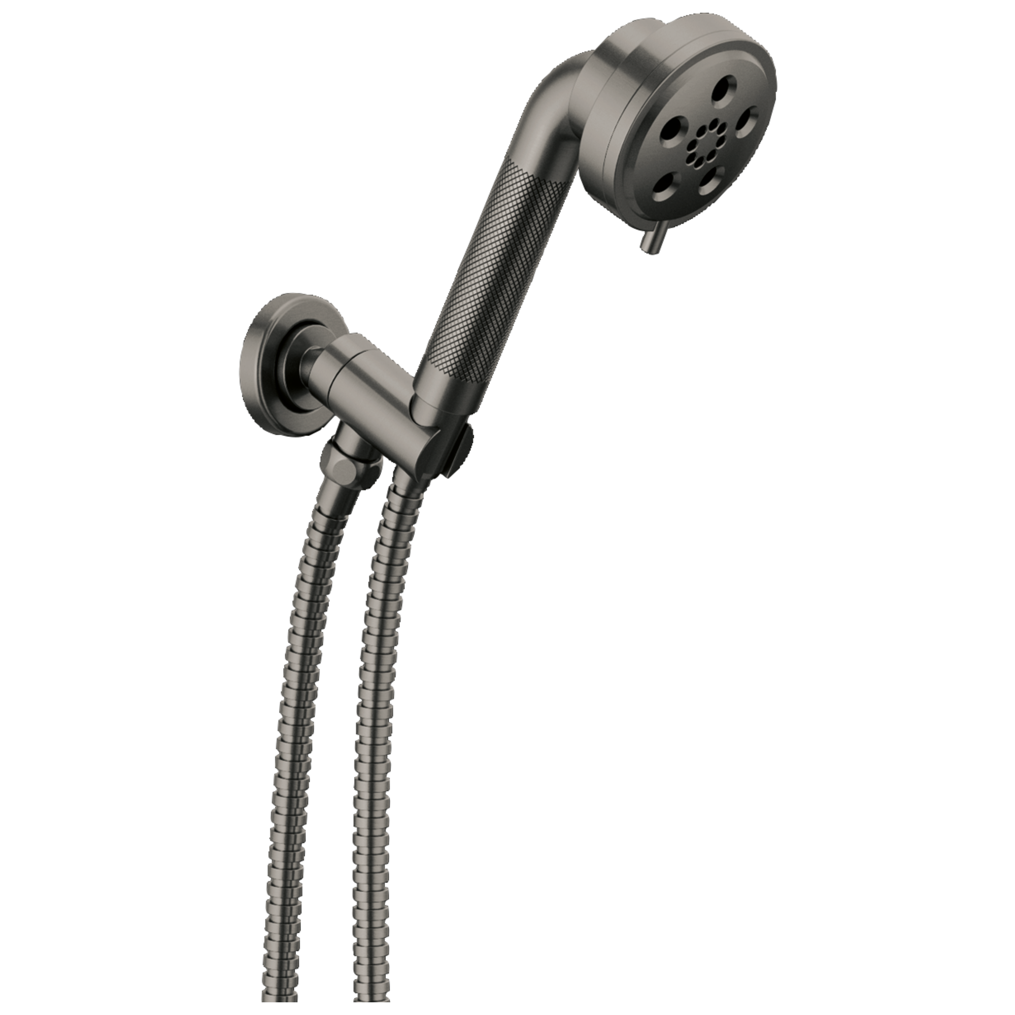 Brizo Litze Regadera de Mano de Pared H2Okinetic® — Acero Luxe