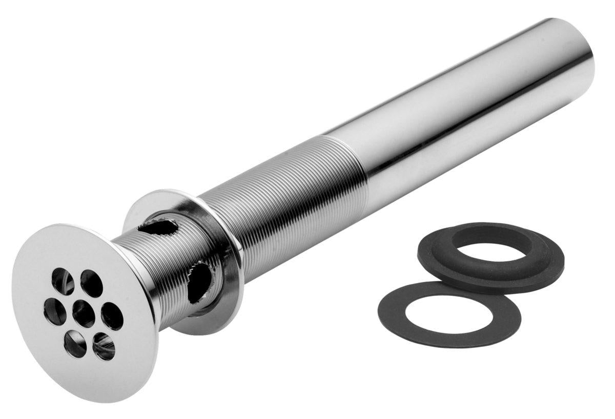 California Faucets Coladera de Rejilla — Con Rebosadero (Vástago Extendido 10")