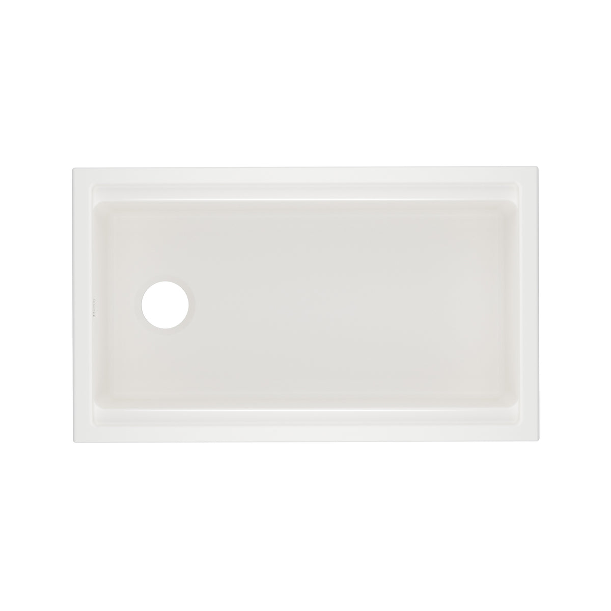 Rohl Allia Tarja Workstation Bajocubierta de Fireclay 33" - Pergame