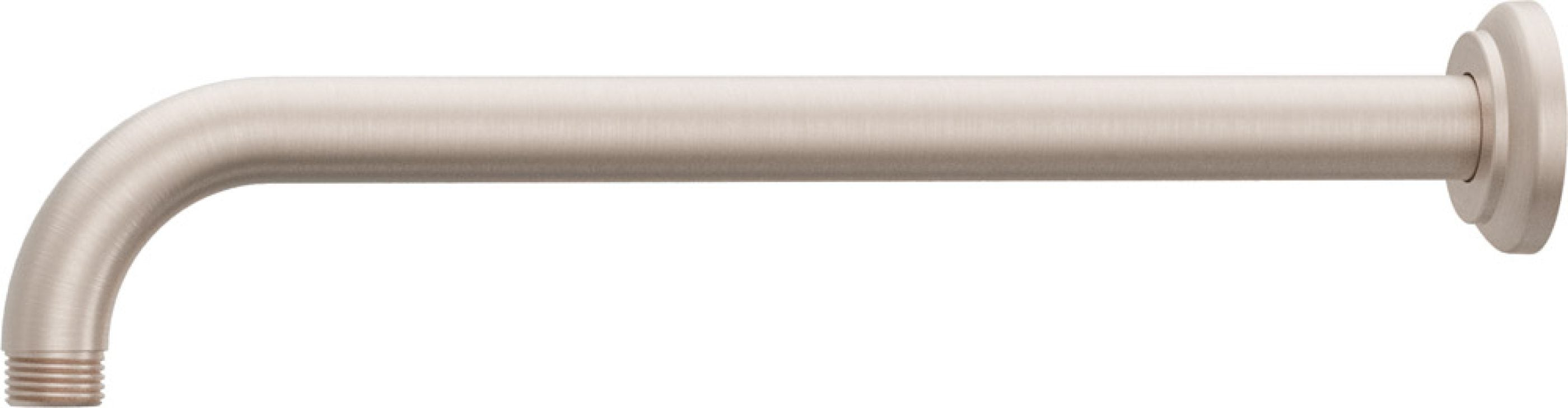 California Faucets Capitola Brazo de Regadera de Pared de 12" - Níquel Satinado