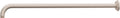 California Faucets Capitola Brazo de Regadera de Pared de 20" - Níquel Satinado