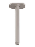 California Faucets Doheny Brazo de Regadera de Techo - Base Octagonal - Níquel Satinado