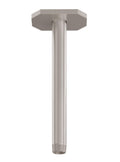 California Faucets Doheny Brazo de Regadera de Techo - Base Octagonal - Níquel Satinado