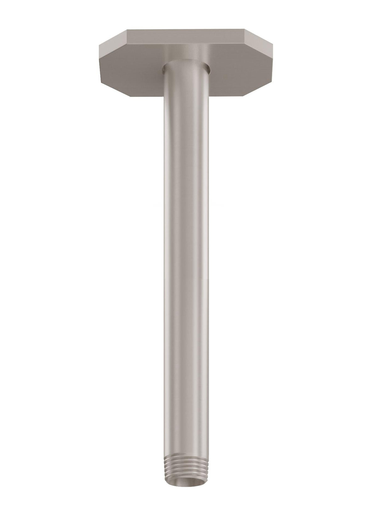 California Faucets Doheny Brazo de Regadera de Techo - Base Octagonal - Níquel Satinado