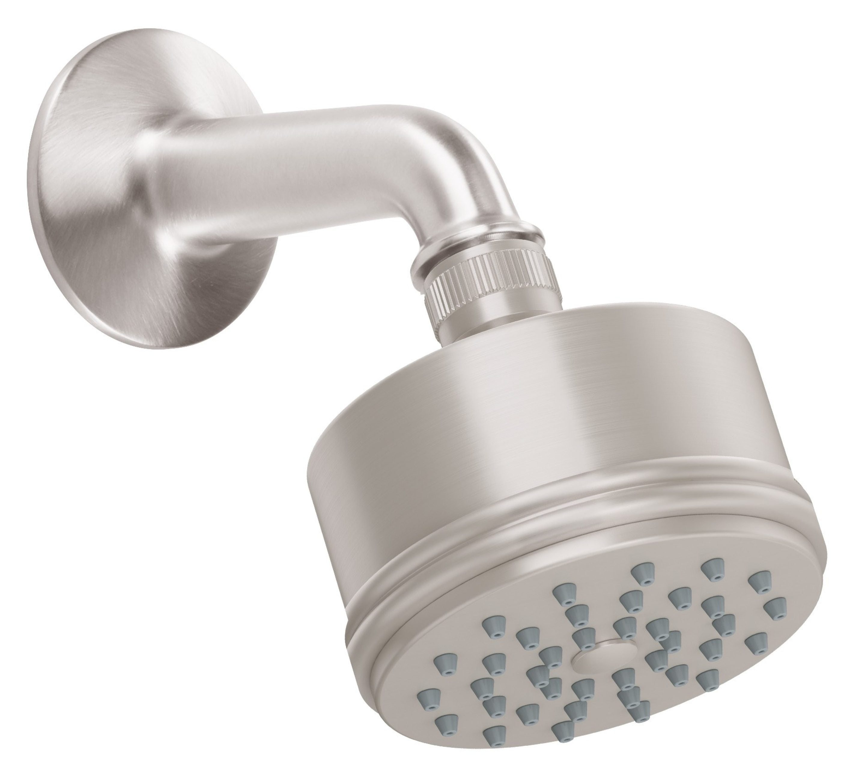 California Faucets Del Mar Kit de Regadera de 8 Chorros - Lined - Níquel Satinado