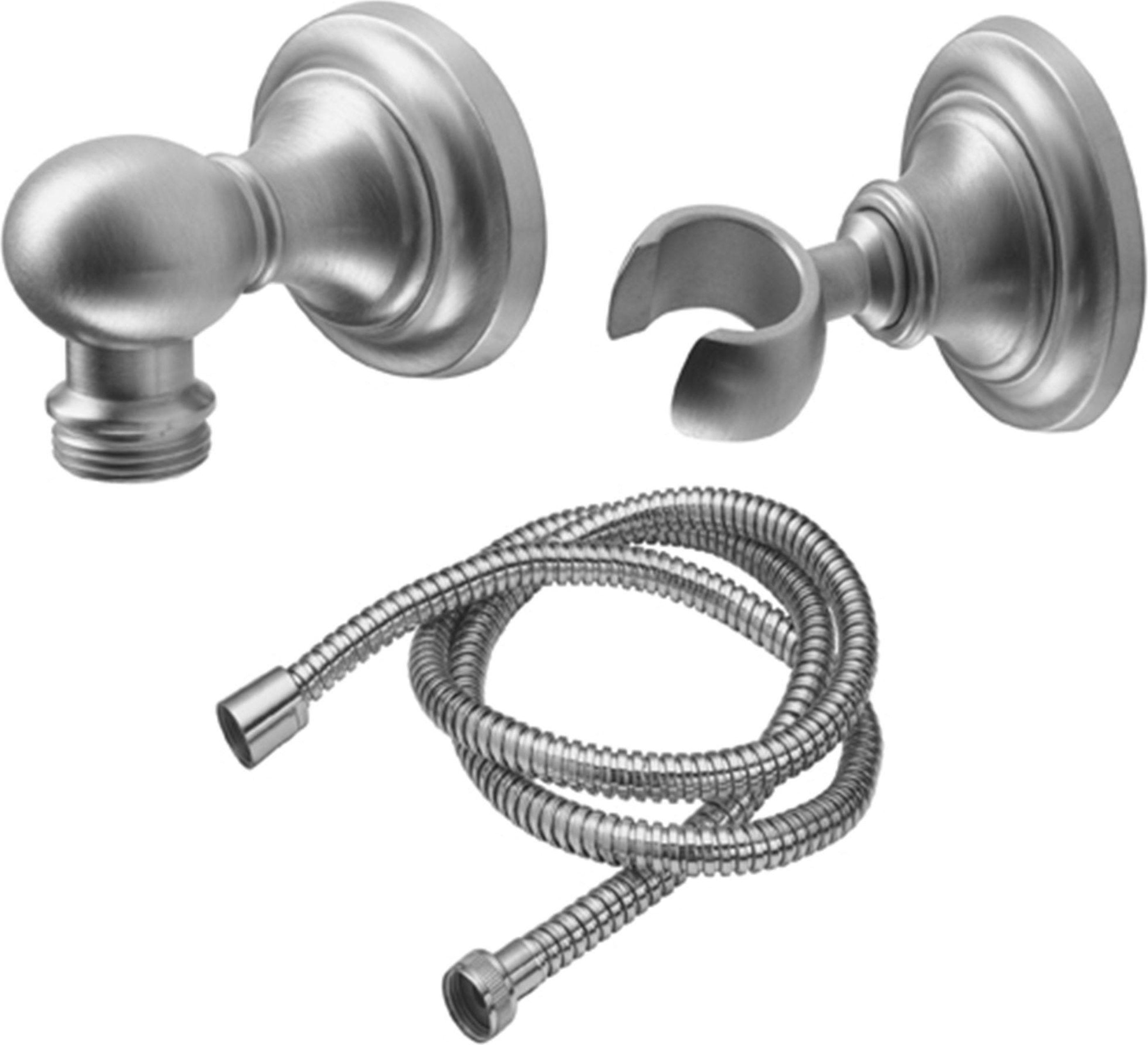California Faucets Miramar Kit de Regadera de Mano de Pared - Base Cóncava