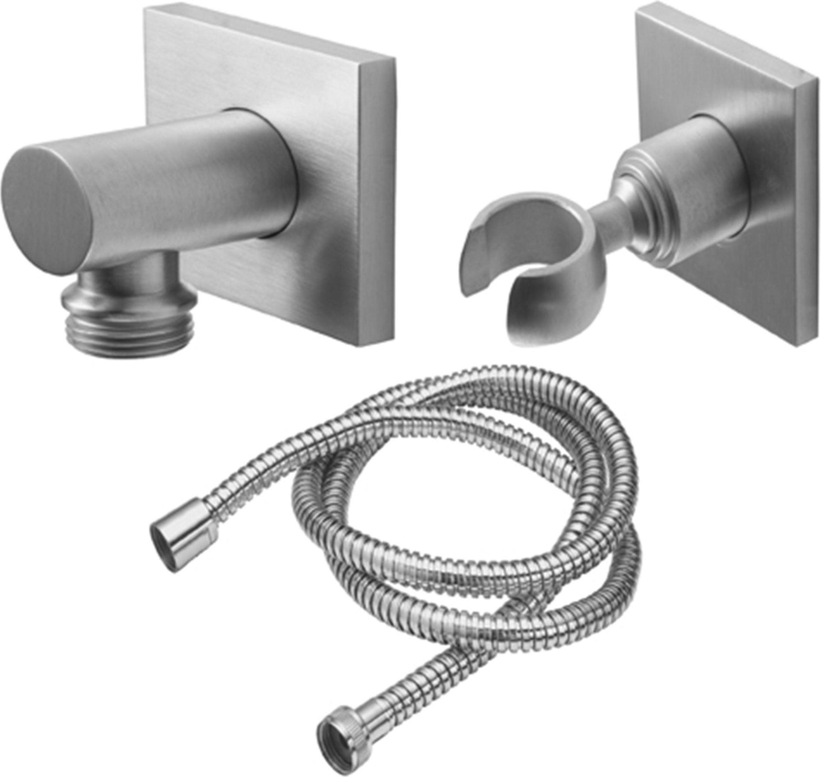 California Faucets Morro Bay Kit de Regadera de Mano de Pared Giratorio - Cuadrado