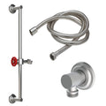 California Faucets Descanso Works Kit de Regadera de Mano de Barra Deslizante
