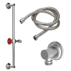 California Faucets Descanso Works Kit de Regadera de Mano de Barra Deslizante