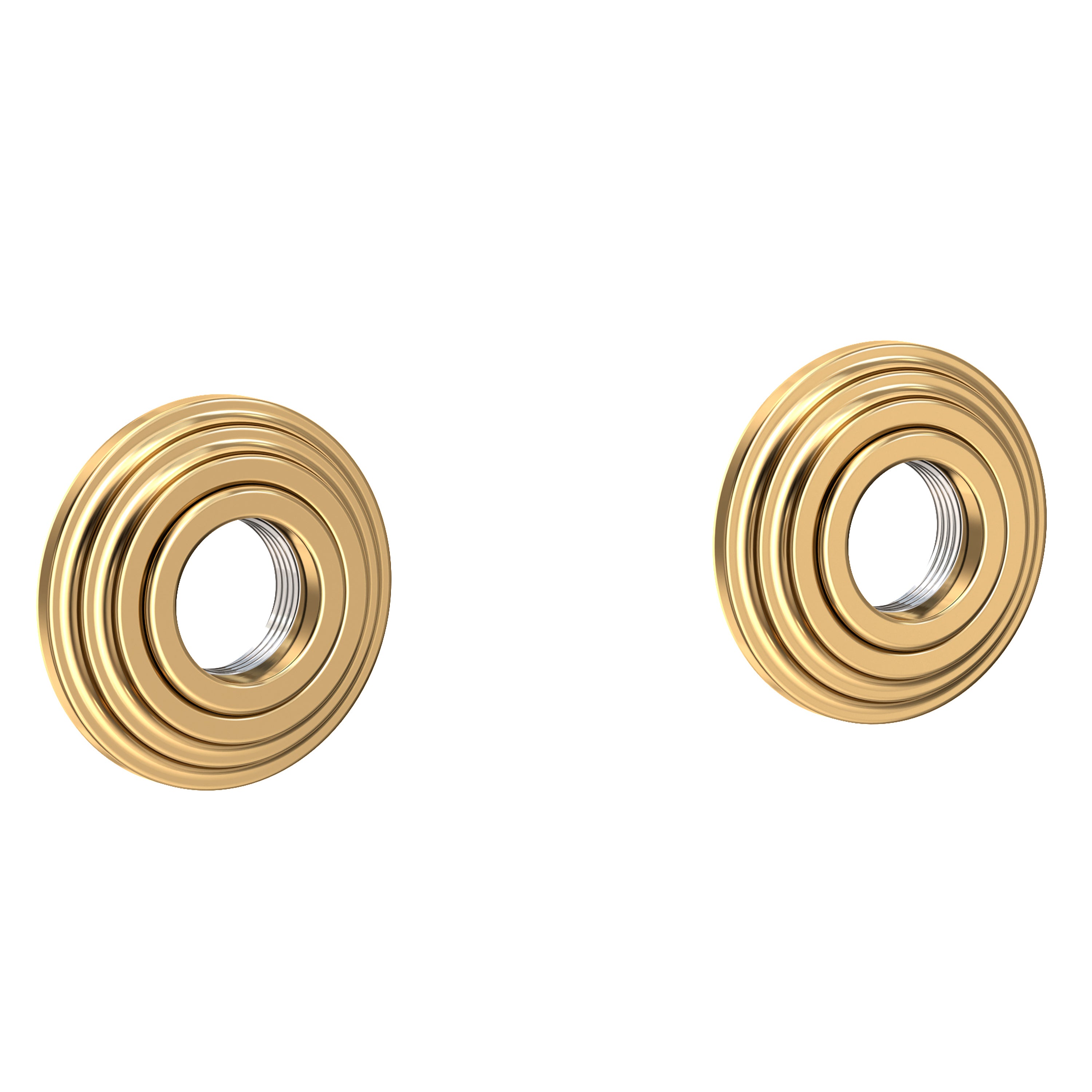 Newport Brass Astor 920-2400 — Anillos Decorativos y Herrajes para Barra de Seguridad — Latón sin Laca (Living)
